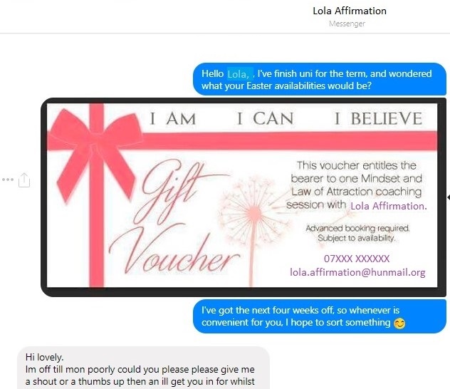 Lola Affirmation coaching session law of attraction (2)