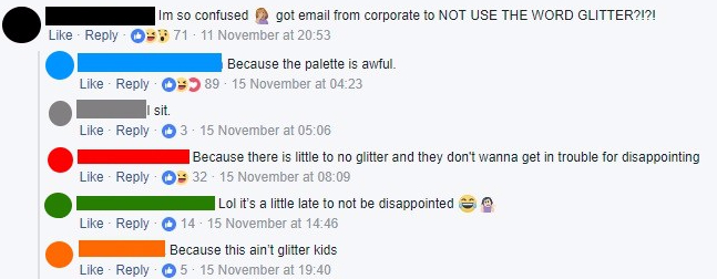 Corporate DO NOT USE THE WORD GLITTER